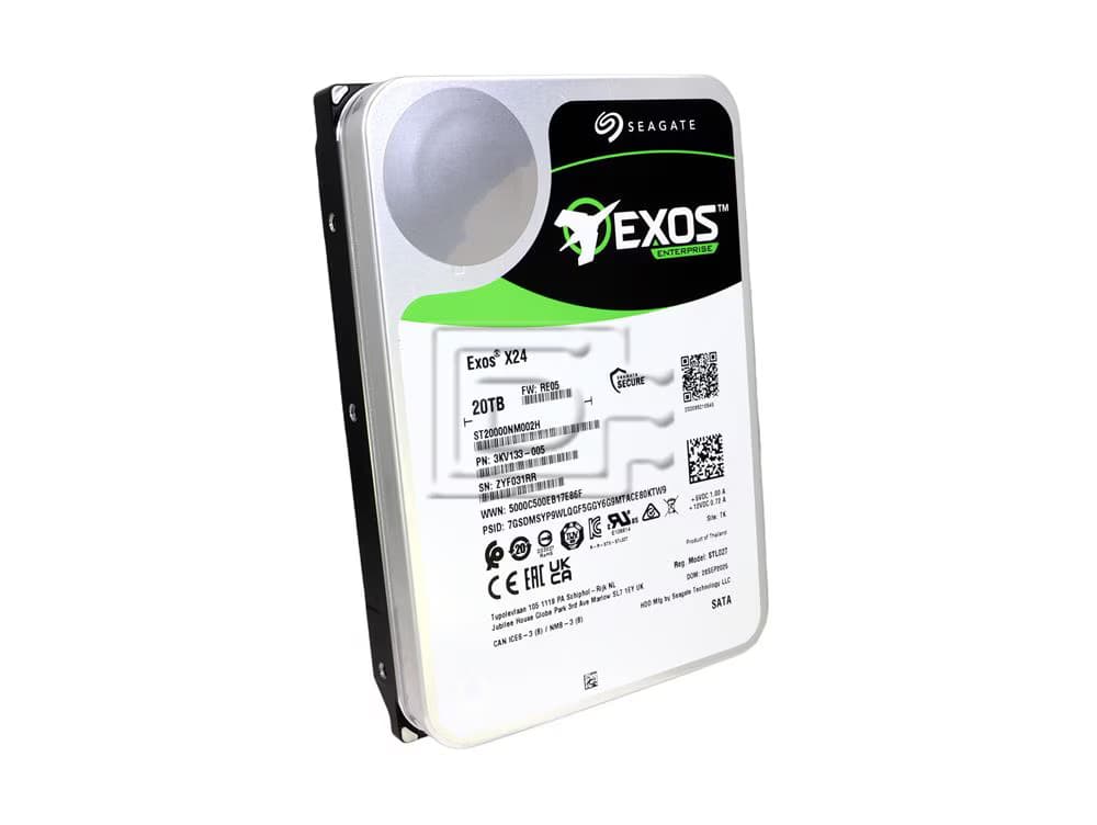 Seagate Seagate Exos 20TB SATA 3.5" 7200RPM 512MB HDD ST20000NM002H