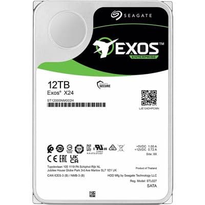 Seagate Seagate Exos 12TB SATA 3.5 7200RPM 256MB HDD ST12000NM002H