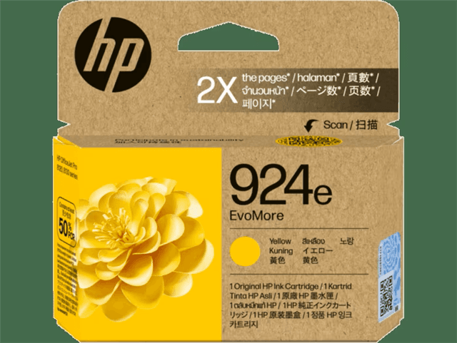 HP HP 924e EvoMore Yellow Original Ink Cartridge HNK1022
