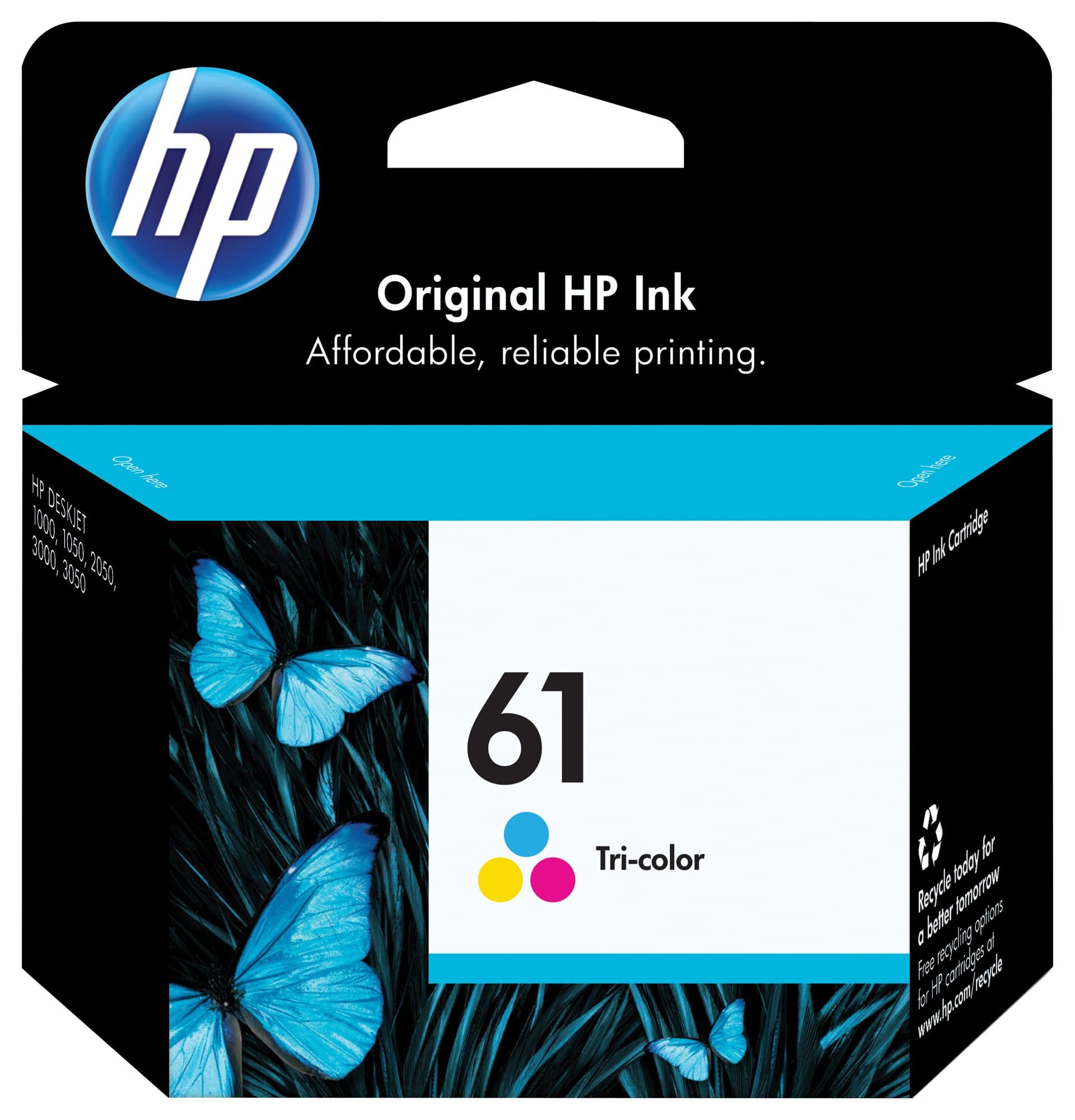 HP HP 61 Tri-color Original Ink Cartridge HNK1149