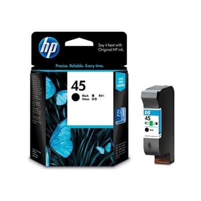 HP HP 45 Black Ink Cartridge 51645AA