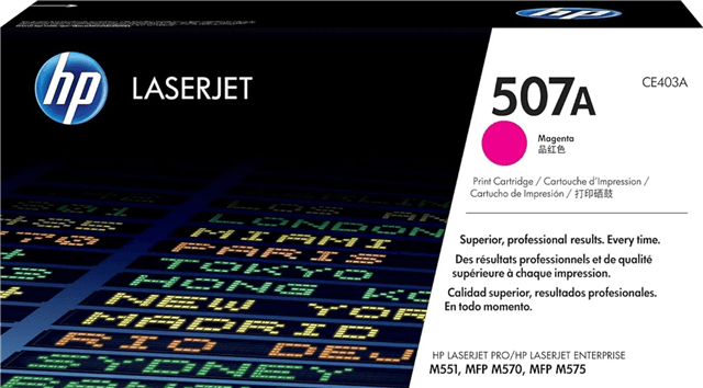 HP HP 507A Magenta Toner CE403A