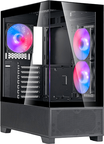 SilverStone SilverStone LD05 ATX Black Mid Tower Case HT5132
