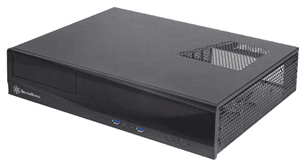 SilverStone SilverStone ML03B Milo mATX Black HTPC Case HT6003