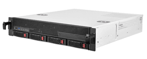 SilverStone SilverStone RM21-304 mATX 2U 4 Bay Rackmount Case HT6082