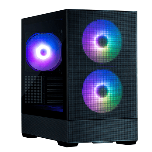 Zalman Zalman P30 AIR mATX Mini Tower Case 3x120mm ARGB Black HT7041