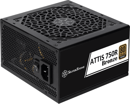SilverStone Silverstone AT750R-BF 750W ATX 80plus Bronze PSU 3yr wty HW7256