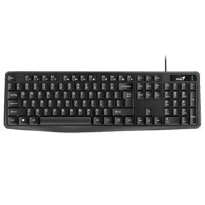 Genius Genius KB-117 USB Wired Keyboard Black HW989