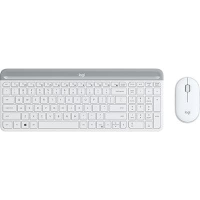 Logitech Logitech MK470 Slim W/L Desktop Kit - White 920-009183