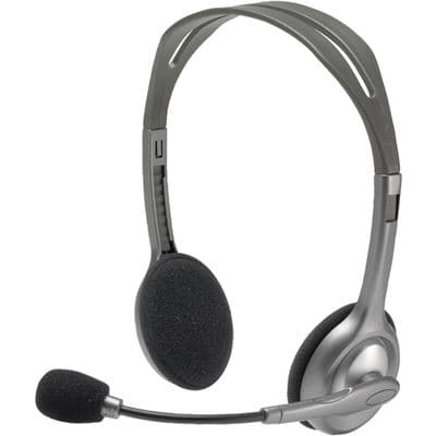 Logitech Logitech H110 Stereo Headset with Noise-Cancelling Microphone 981-000459