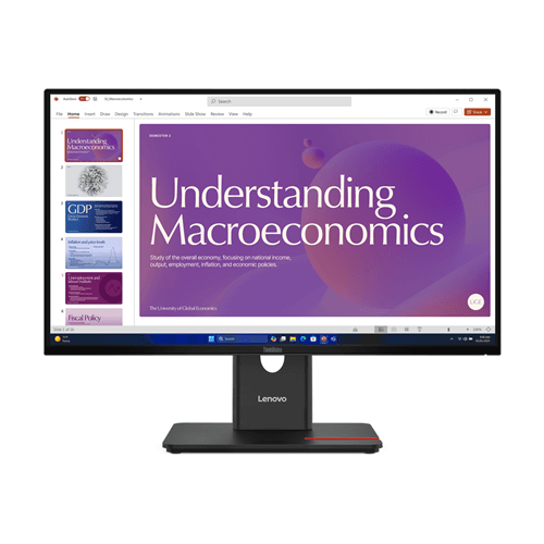 Lenovo Lenovo ThinkVision T24D-40 23.8 FHD (DP+HDMI+USBC+LAN) 3 Year Warranty 64B9GAR1AU