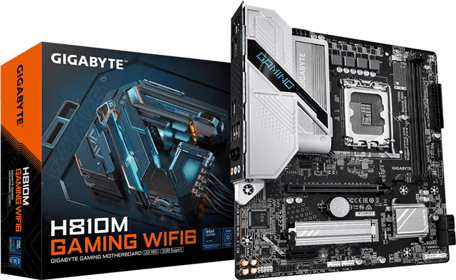 Gigabyte Gigabyte H810M Gaming WiFi6 DDR5 mATX LGA1851 Motherboard MGI5094