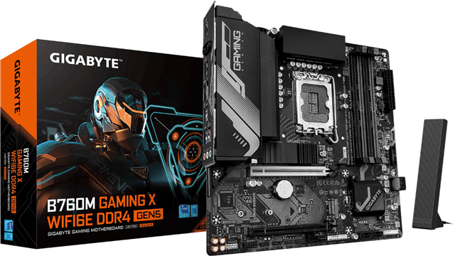 Gigabyte Gigabyte B760M Gaming X Wifi6E DDR4 Gen5 Motherboard MGI5181