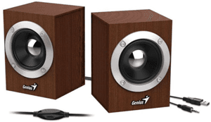 Genius Genius SP-HF280 Wooden USB Powered Speakers MM1138