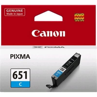 Canon Canon CLI651C Cyan Ink Cartridge CLI651COCN