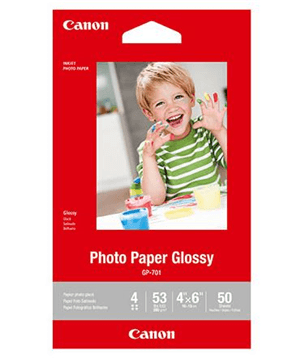 Canon Canon GP701 4x6 Glossy Photo Paper 210GSM 50 Sheets PB2026