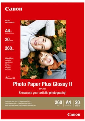 Canon Canon PP-301 A4 Glossy II 275gsm Photo Paper - 20 Sheets PP301-A4-20