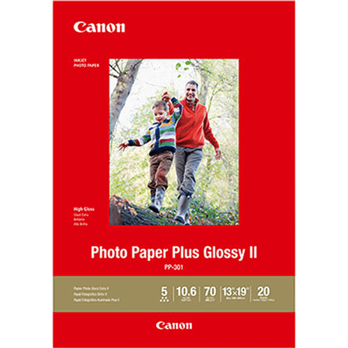 Canon Canon PP-301 A3+ Glossy II 275gsm Photo Paper - 20 Sheets PB2078