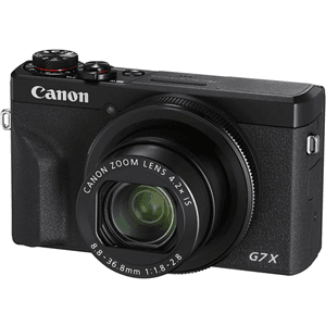 Canon Canon PowerShot G7 X Mark III 20.1MP CMOS 4x Digital Camera Black PB8627B