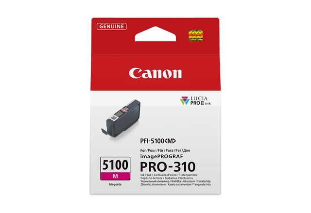 Canon Canon PFI-5100M Ink Magenta PWF1502