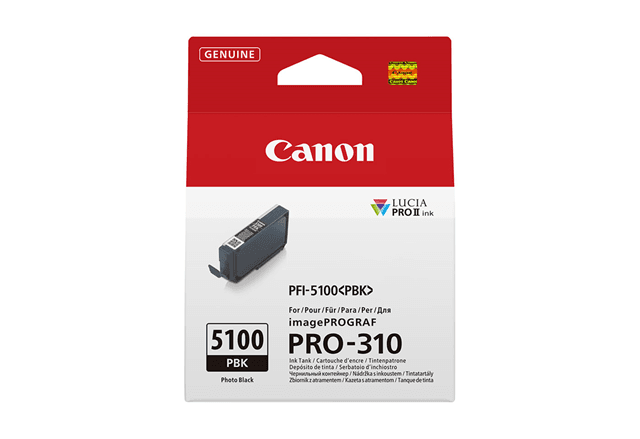 Canon Canon PFI-5100PBK Ink Photo Black PWF1506