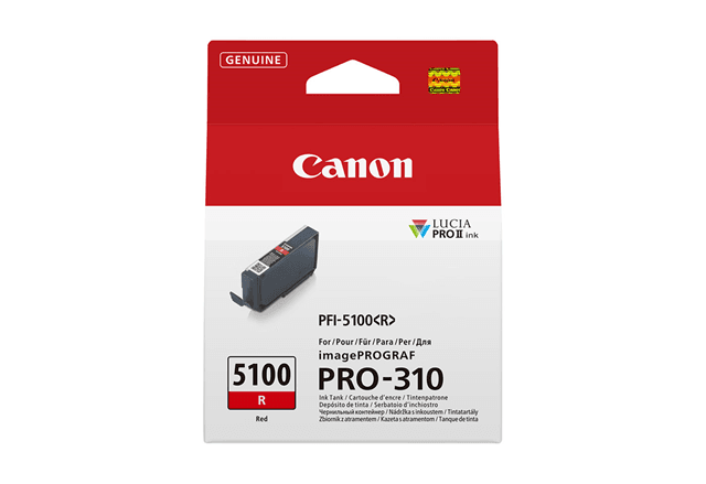 Canon Canon PFI-5100R Ink Red PWF1508