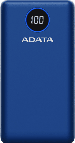 Adata ADATA P20000QCD 20000mAh Quick Charge Powerbank - Blue PWR075