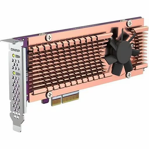 Qnap QNAP QM2-2P-344A Dual M.2 PCIe Expansion Card QM2-2P-344A