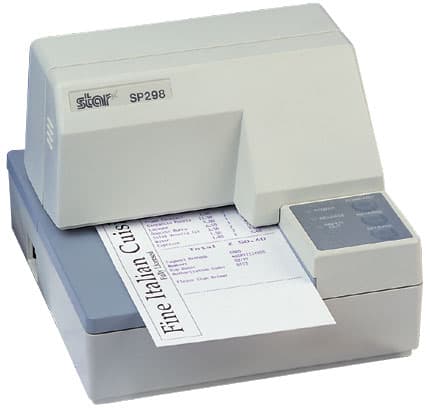 Star Micronics Star SP298 Dot Matrix Slip Printer Serial (PSU included) RA1123