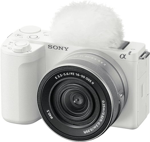 Sony Sony Alpha ZVE10 II 26MP APS-C E Mount w/16-50 WHite SD3156