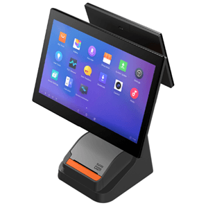 Sunmi Sunmi D2s Plus Desktop POS 15.6" + 10.1" 3GB 32GB 80MM Printer Android SN5053