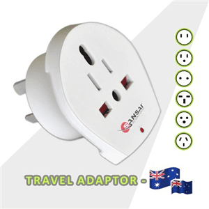 Sansai Sansai Inbound Travel Adapter - US/UK/EU to AU/NZ Plug . SPB0181