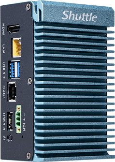 Shuttle Shuttle SPCEL03 x6413e Fanless -20-60 Industrial PC SX1070