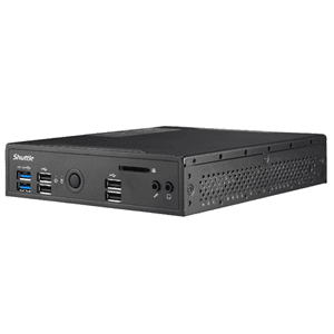 Shuttle Shuttle DS20U Celeron 5205U 1.3L Fanless Barebones PC SX4221