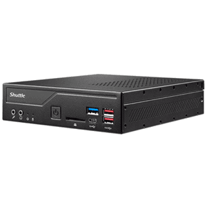 Shuttle Shuttle DH670 LGA1700 DDR4 M.2 Slim Barebones PC 2GbE SX4759