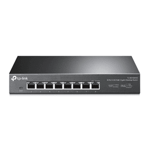 TP-Link TP-Link SG108-M2 8 Port 2.5 Gigabit Switch Steel Case TP4074