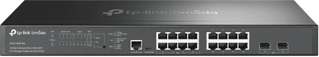 TP-Link TP-Link SG3218XP-M2 Omada SDN 16 Port PoE+ 2.5GbE Managed Switch 10GbE TP4439