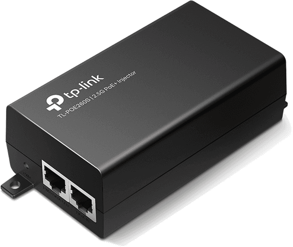 TP-Link TP-Link PoE260S Power Over Ethernet Injector Adapter 2.5Gb PoE+ TP4913