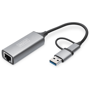 Digitus Digitus 2.5G Ethernet USB-C Adapter 0.15m US587