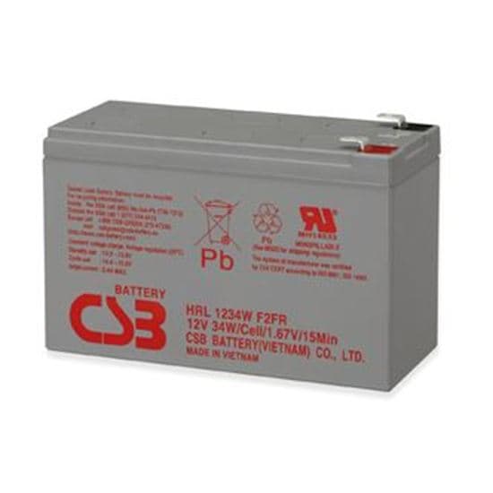 CSB CSB 12V 34W 9.0 AH Long Life Replacement UPS Battery. HRL1234WFR