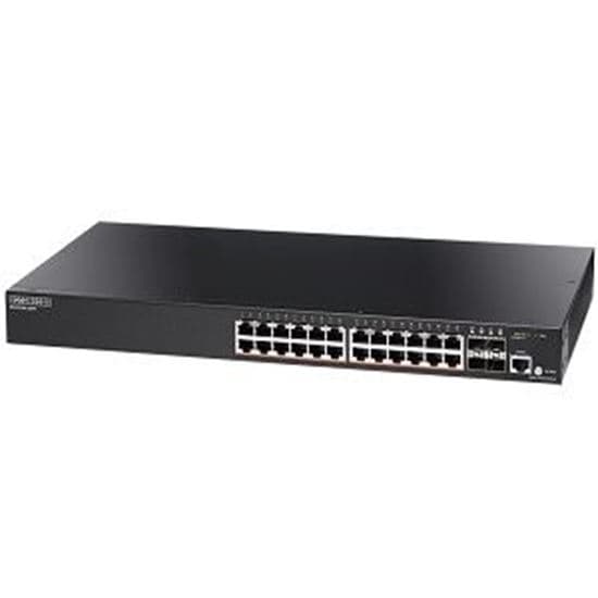 Edgecore EDGECORE 24 Port Gigabit Extendable PoE+ Web Smart Pro Switch. ECS2100-28PP