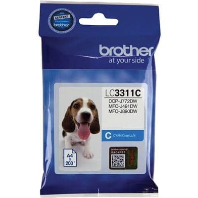 Brother Brother LC3311C Cyan Ink B3311C