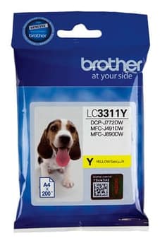 Brother Brother LC3313Y Yellow Ink B3313Y