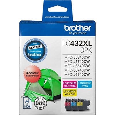 Brother Brother LC432 XL CMY Pack B432XLCMY