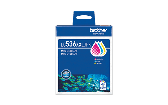 Brother Brother LC536XXL 3 Pack B536XXL3PK