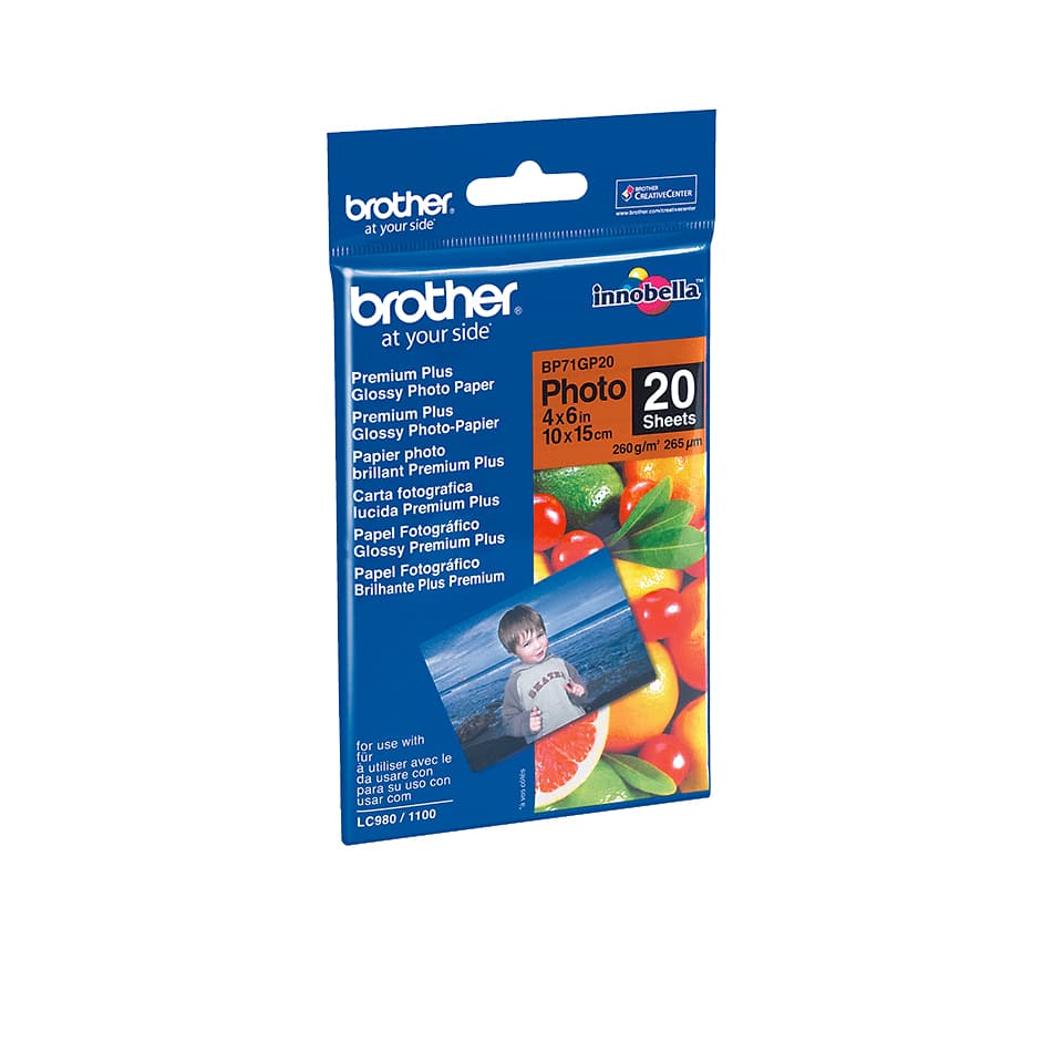 Brother Brother BP71GP20 Glossy Paper BP71GP20