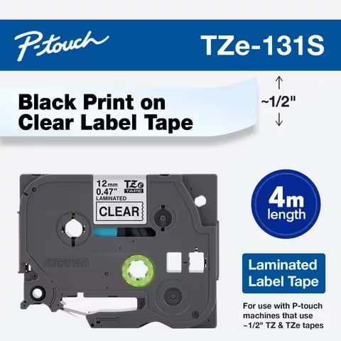 Brother Brother TZE131S Labelling Tape BTZ131S