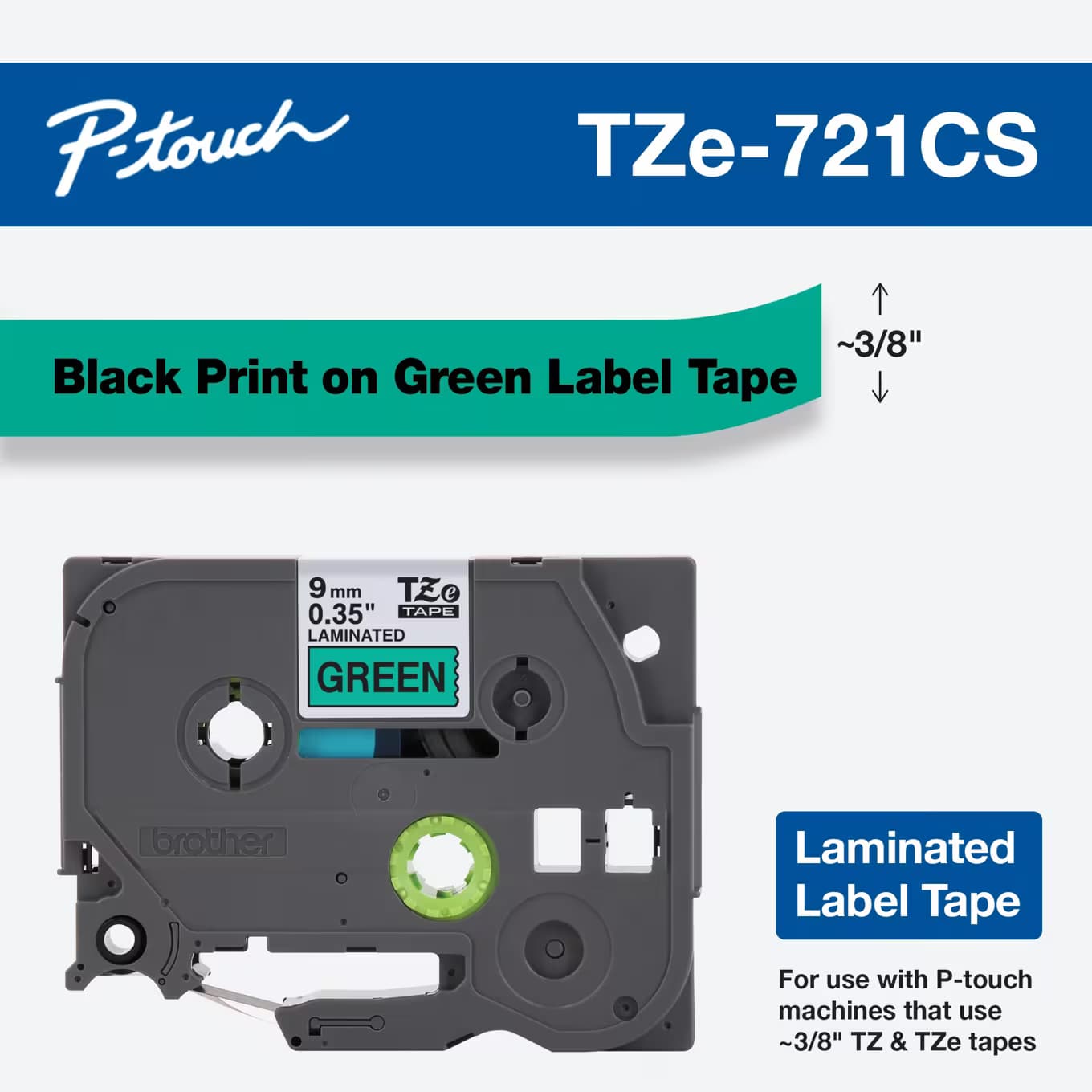Brother Brother TZe721 Labelling Tape BTZ721