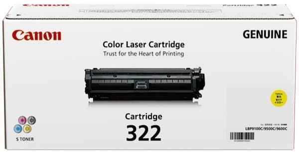 Canon CART322Y Canon Yellow Toner CART322Y