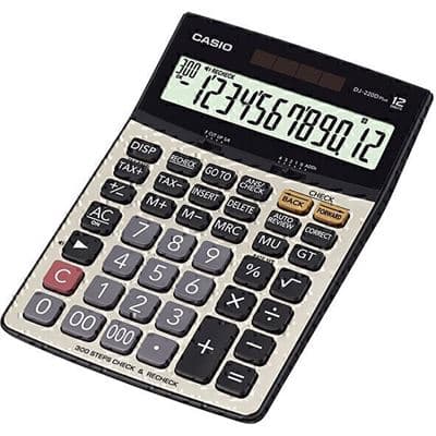 Casio Casio DJ220DPLUS Calculator CASDJ220DPLUSBP